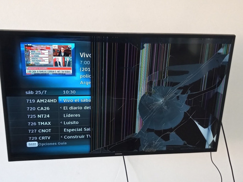 Smart Tv Full Hd Samsung 40 Pulgadas Pantalla Rota