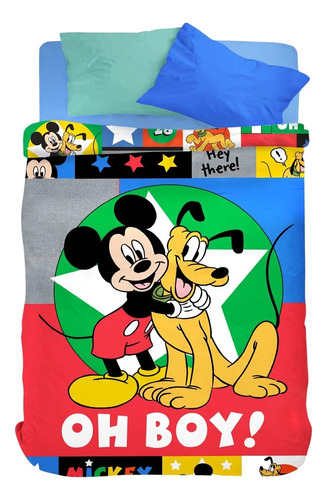 Acolchado Piñata Para Cuna Funcional - Mickey