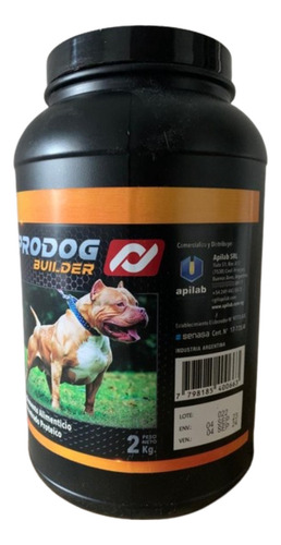 Prodog Builder 2kg  Nuevo Producto  Primera Edic By Bigdogs