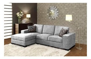 Sala Mila Haspe Gris Derecha Mueble Pieza Sala Sofa