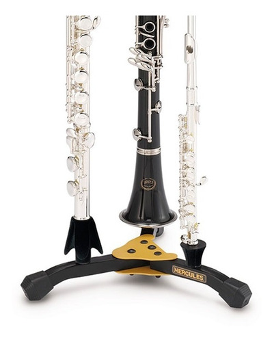 Suporte Flauta Transversal Clarinete Picollo Hercules 5321