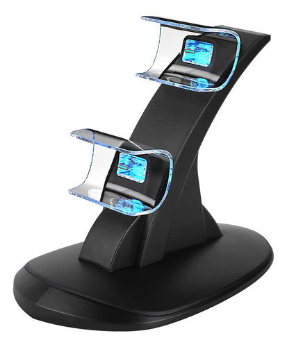 Soporte De Carga Dual Para Playstation 5 Con Cable Tipo C