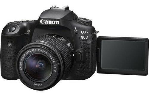 Imagen 5 de 8 de Camara Profesional Canon 90d 4k 18.55mm 32,5mpx Wifi 11 Fps