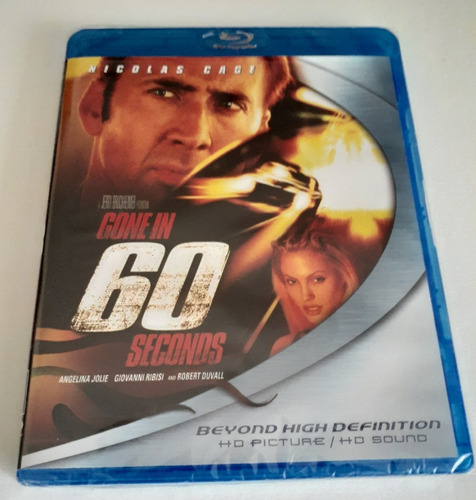 Gone In 60 Seconds Blu-ray Nuevo Original Sellado