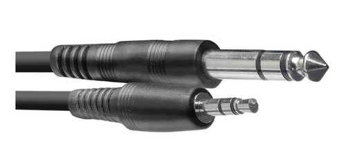 Stagg Cable Mini Plug Stereo A Plug De 3 Metros P/ Celular