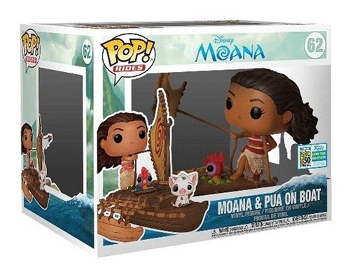 Funko Pop Disney Moana & Pua On Boat #62 Comic Con