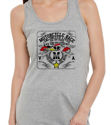 Musculosa Motorcycle Race Unlimited Lives Nyc Motor