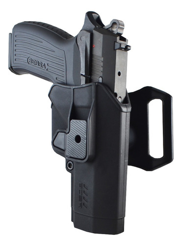 Funda Pistolera Polimero Nivel 2 Para Bersa Pro 9-thunder 9