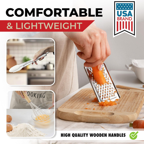 Juego De 50 Utensilios De Cocina Kaluns Modelo Completo Caqui