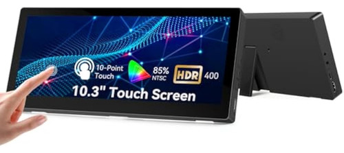 Monitor De Pantalla Táctil Pequeño De 10.3
