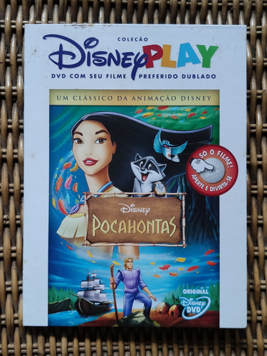 Desapegadoc Dvd Pocahontas - Disney - Animação Infantil