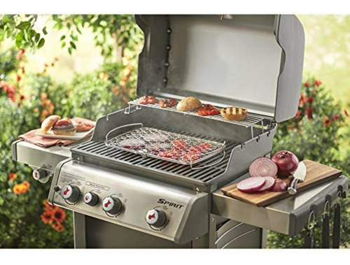 Weber Canasta Para Pescado Original, Acero Inoxidable
