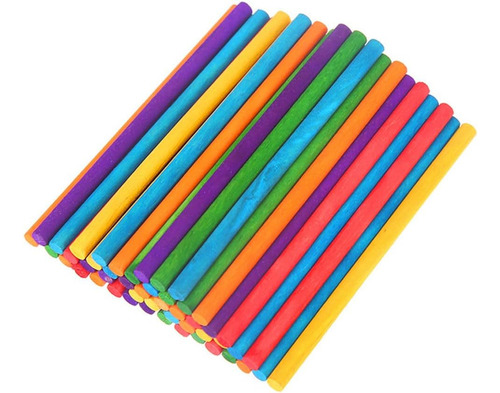Juego De 50 Unidades De Palillos De Color, Herramientas De M