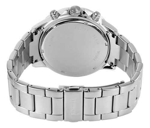 Reloj Fossil Bq2490 Caballero Plata 100% Original Acero