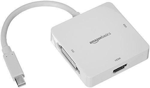 Adaptador Mini Displayport De Amazonbasics A Hdmi / Dvi / Vg