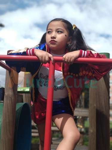 Imagen 7 de 10 de Disfraz Harley Quinn Niña Disfraces Niñas 20% Off Descuento