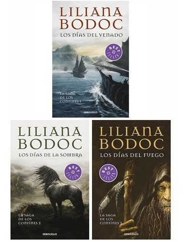 Imagen 1 de 4 de Saga Completa Confines (3 Libros) - Liliana Bodoc