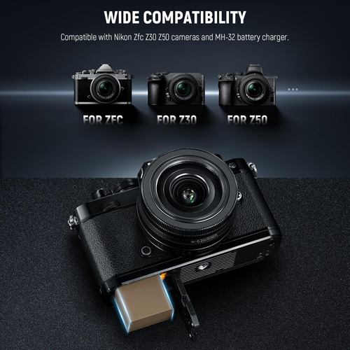 Bateria Neewer Para Camara Nikon Zfc Z30 Z50 En-el25