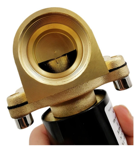 Valvula Solenoide N/ Abierta 1/2 Combustible Agua Aire 220v
