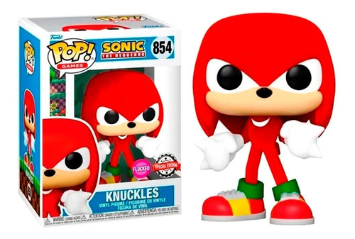 Funko Pop Sonic Knuckles Flocked #854 Target Exc