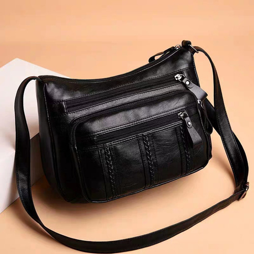 Bolso De Hombro Casual Multibandolera Con Correa Para Mujer