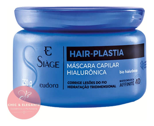  Mascara Capilar Siage Hair Plastia Hialuronica Eudora 