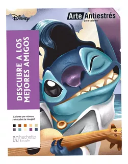 Libro Descubre La Imagen Personajes Secretos Disney Colorear
