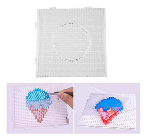 Tablero De 5mm, Rompecabezas, Cuentas, Cuadrado