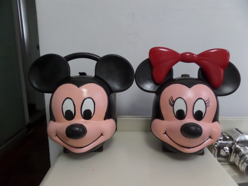 7k Antiguas Loncheras Mickey Mouse Minnie Disney   Vintage