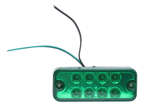 Luces De Señalización Laterales Led Verdes De 24 V Para Cami