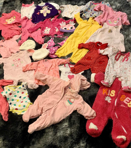 Paquete De 28 Piezas Ropa De Bebe De 03 Meses (niña)