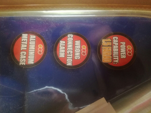 Capacitor De 1.5 Faradios. Marca Premier