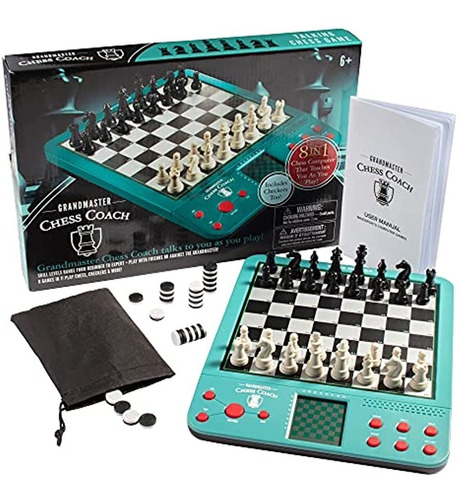 Grandmaster Electronic Magnetic Talking Chess Set Game - Jue