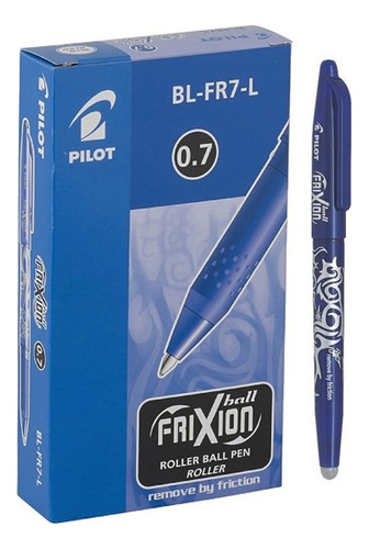 Boligrafo Roller Borrable Pilot Frixion Azul Caja X 12 Uds