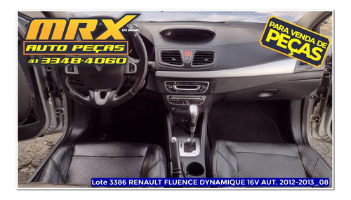 Sucata Renault Fluence Dynamique 2.0 16v Aut 2013 Pecas