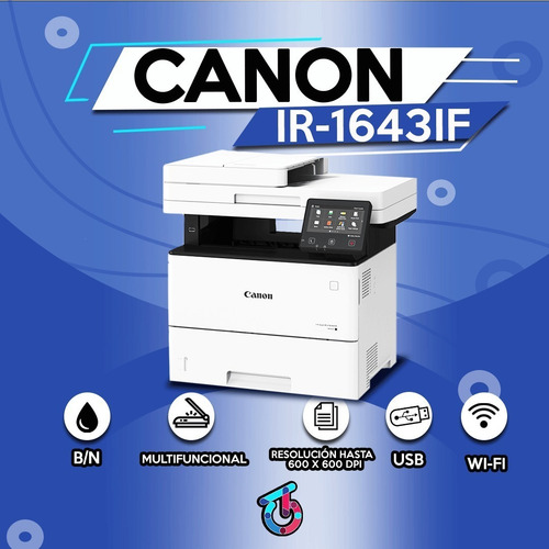 Imagen 1 de 4 de Fotocopiadora Imagerunner Canon Ir-1643if Nueva Sin Tóner