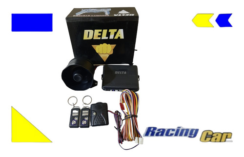 Alarma  Delta  2 Controle, Módulo Y Sirena. Auto Cod. V3-27.