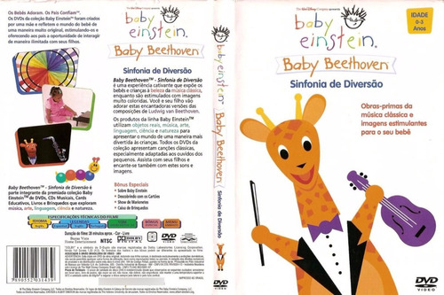 Dvd Lacrado Disney Baby Einstein Baby Beethoven Sinfonia De