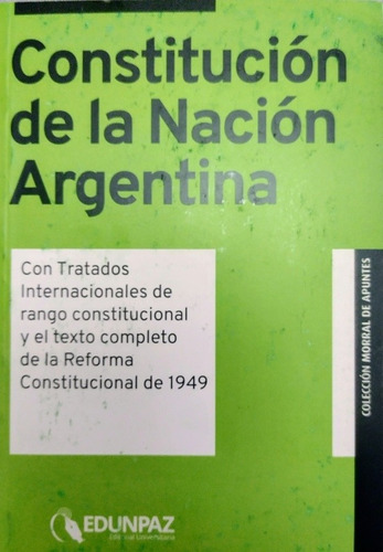 Constitucion Nacional Y Tratados Internacionales 2019 Dyf