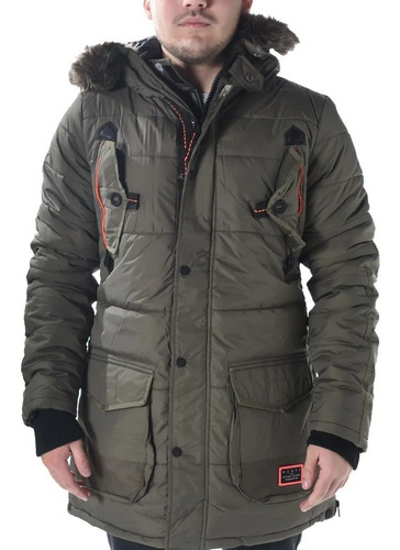 Imagen 1 de 10 de Campera Parka Tech Rusty Nordical Importada /potenza Shop