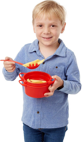 Juego De Ppasta Comida Alimentos De Juguete Melissa Doug
