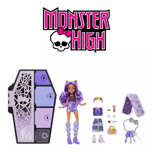 Boneca Monster High Skulltimates Secrets Clawdeen - Mattel - Pirlimpimpim  Brinquedos