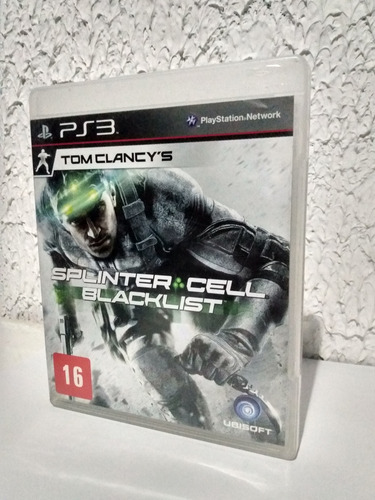 Jogo Splinter Cell Blacklist Ps3 Midia Física R$69,90 (Usado)