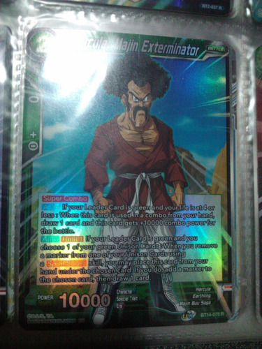 Hercule, Majin Exterminator Carta Brillante Dragon Ball