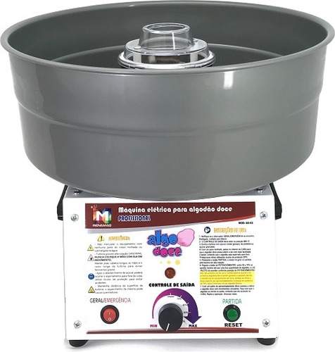 Máquina Para Algodão Doce Profissional Inovamaq + Brinde