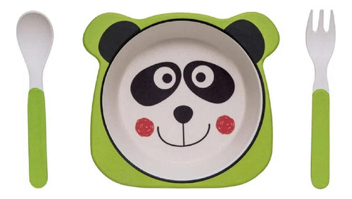 Kit De Alimentação Eco 3 Peças Panda - Girotondo Baby