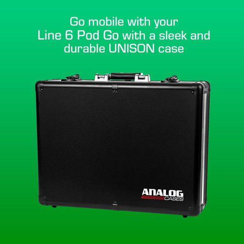 Estuche Line 6 Pod Go, Estuche Rígido Ultra Ligero Uni...