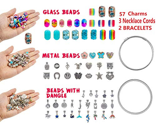 Kit Hacer Pulseras Dijes, Suministros Hacer Joyas, Cuen...