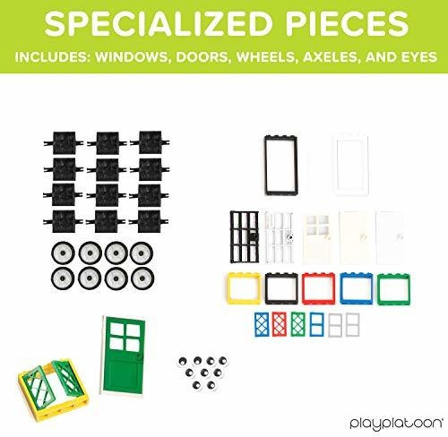 Imagen 4 de 7 de Kit De Ladrillos De Construcción De 1100 Piezas Con Piezas D