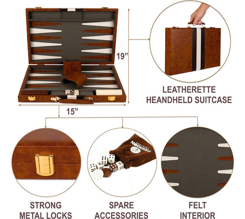 Backgammon Set - Conjuntos De Juegos De Mesa De Backgammon C